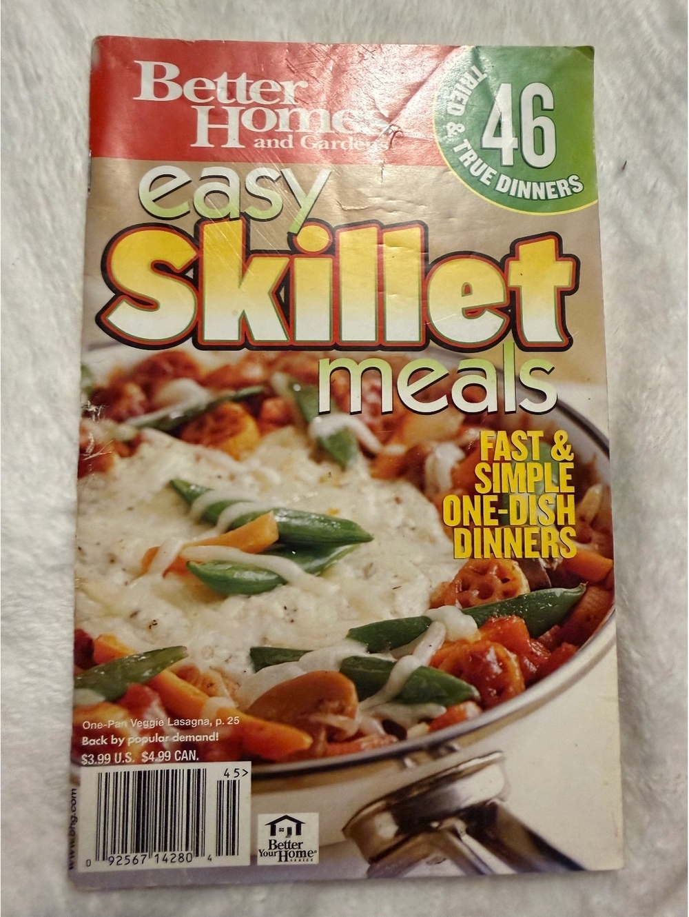 Better Homes and Gardens Easy Skillet Meals Magazine